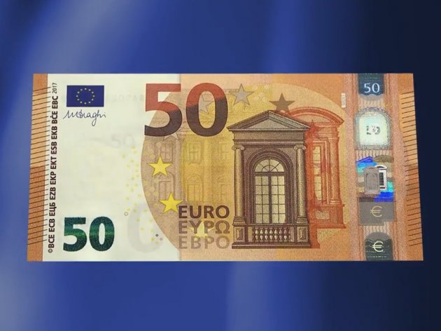 Ekapija Ezb Zeigt Den Neuen 50 Euro Schein
