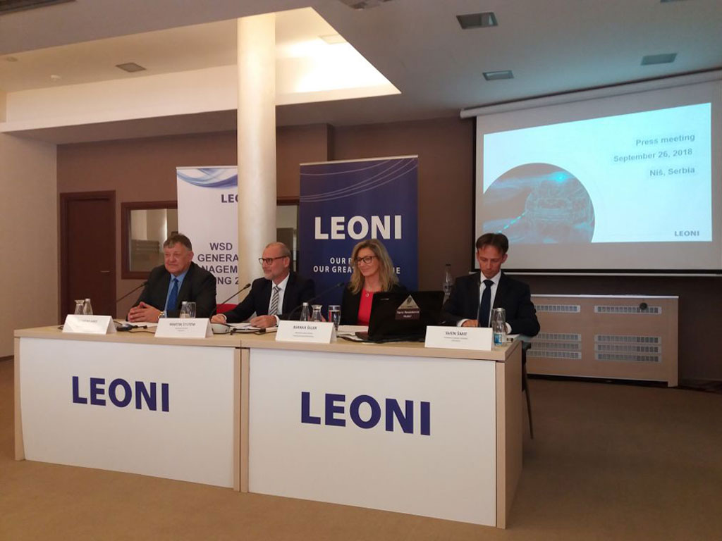 Speech opening leoni cable factory