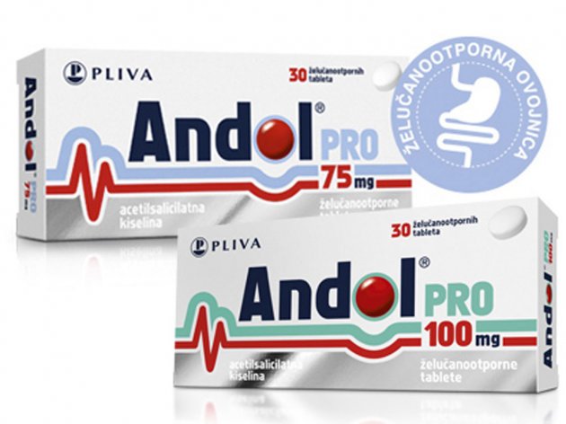 Ekapija Andol Pro 100 I Andol Pro 75 Novi Lijekovi Kompanije Pliva