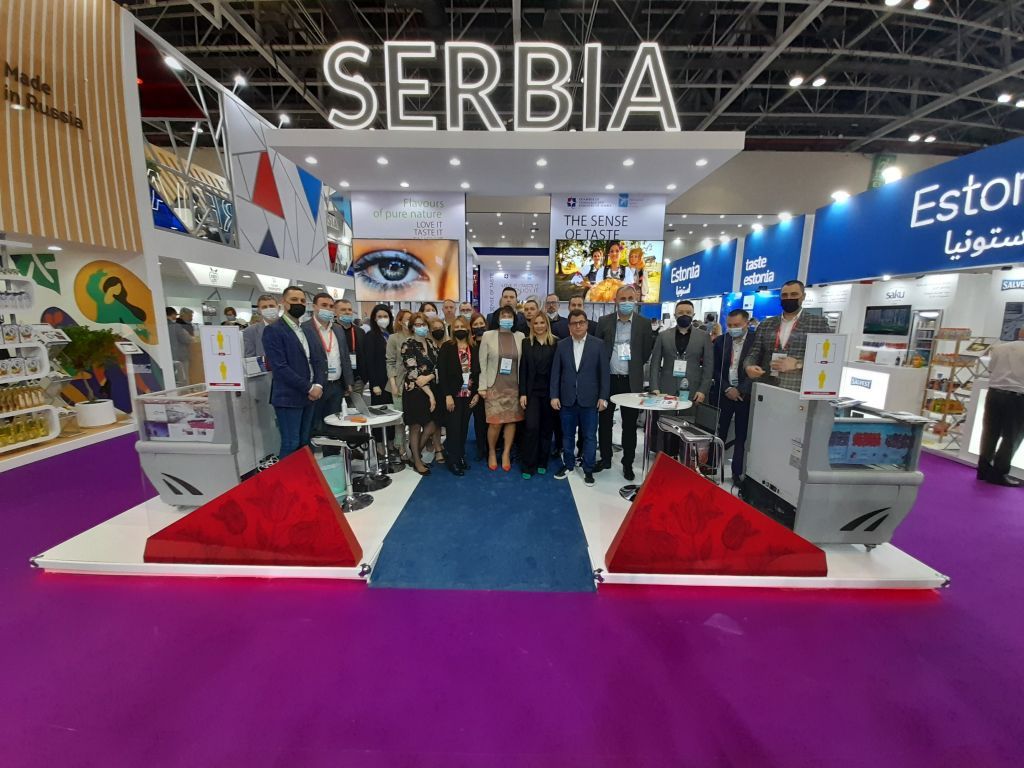 Representation of the Serbian food industry in Dubai