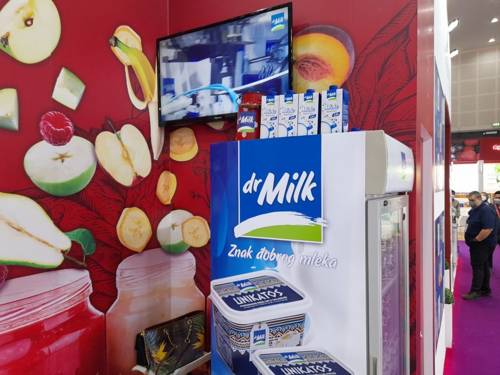 Dr. Milk brand, flagship brand of Mlekara Ub