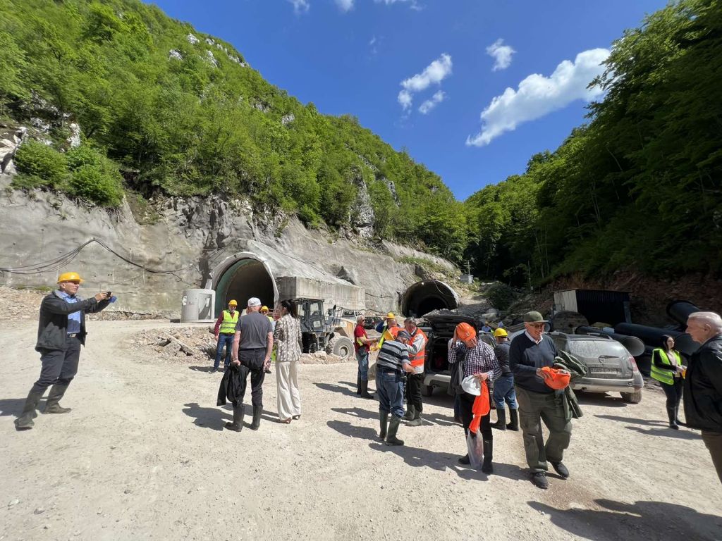 Gradilište tunela Hranjen - maj 2023.