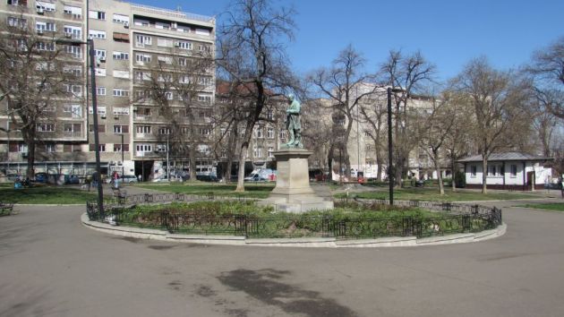 Spomenik Josifu Pančiću Studentski park Beograd