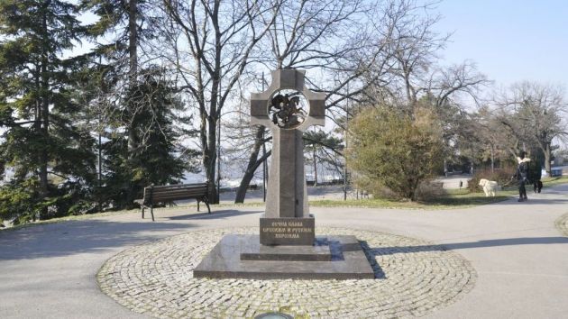 Spomenik srpskim i ruskim herojima Kalemegdan